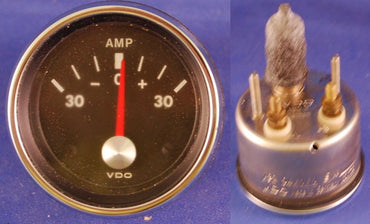 VDO MARINE Ammeter 2-3/8" Diameter 30 - 0 - 30 Scale